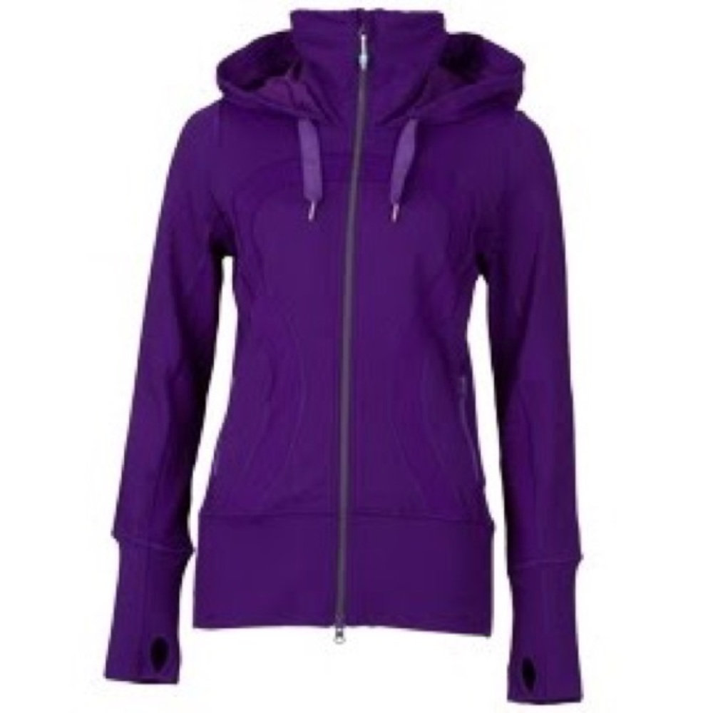 Lululemon stride jacket lolo purple